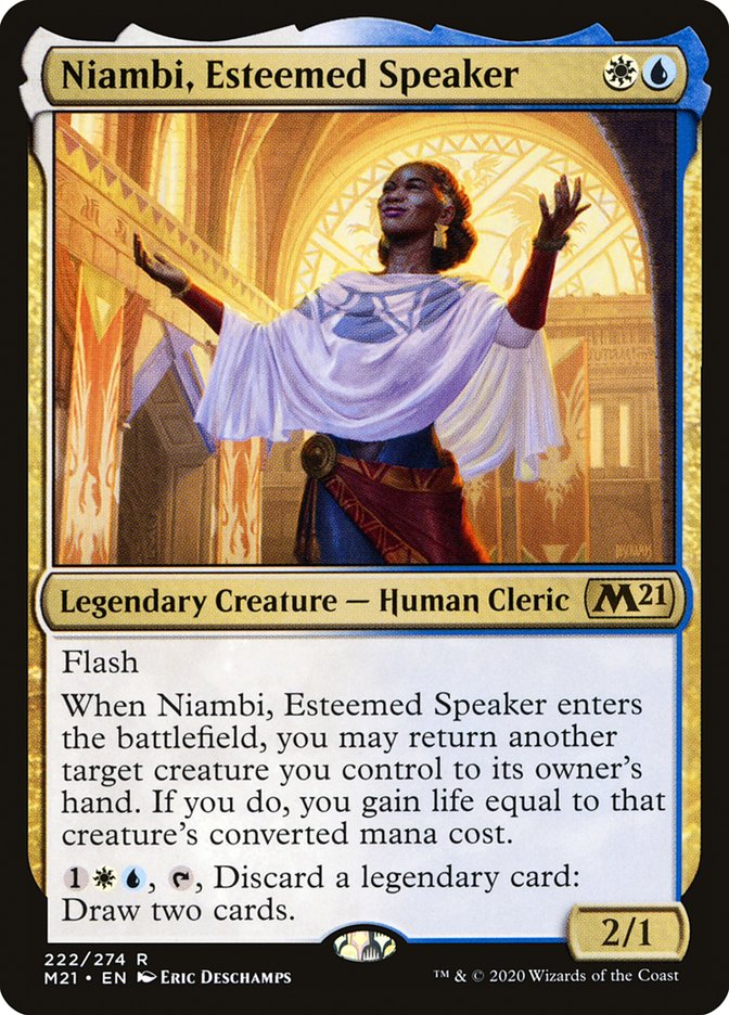 Niambi, Esteemed Speaker [Core Set 2021] | Webway Games