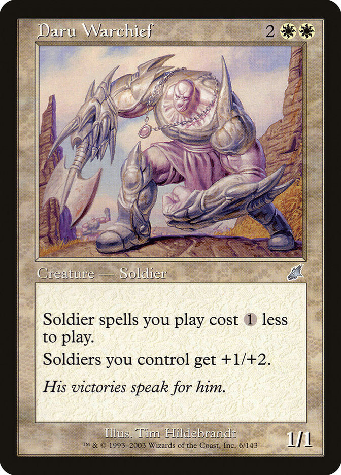 Daru Warchief [Scourge] | Webway Games
