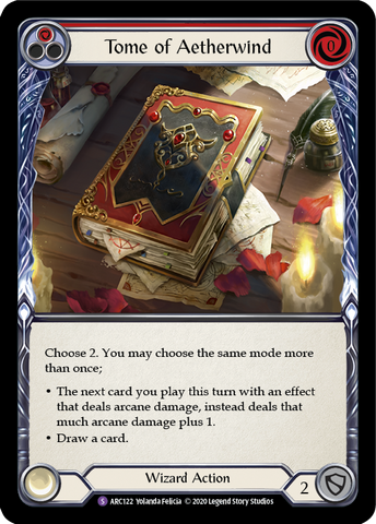 Tome of Aetherwind [ARC122] Unlimited Rainbow Foil