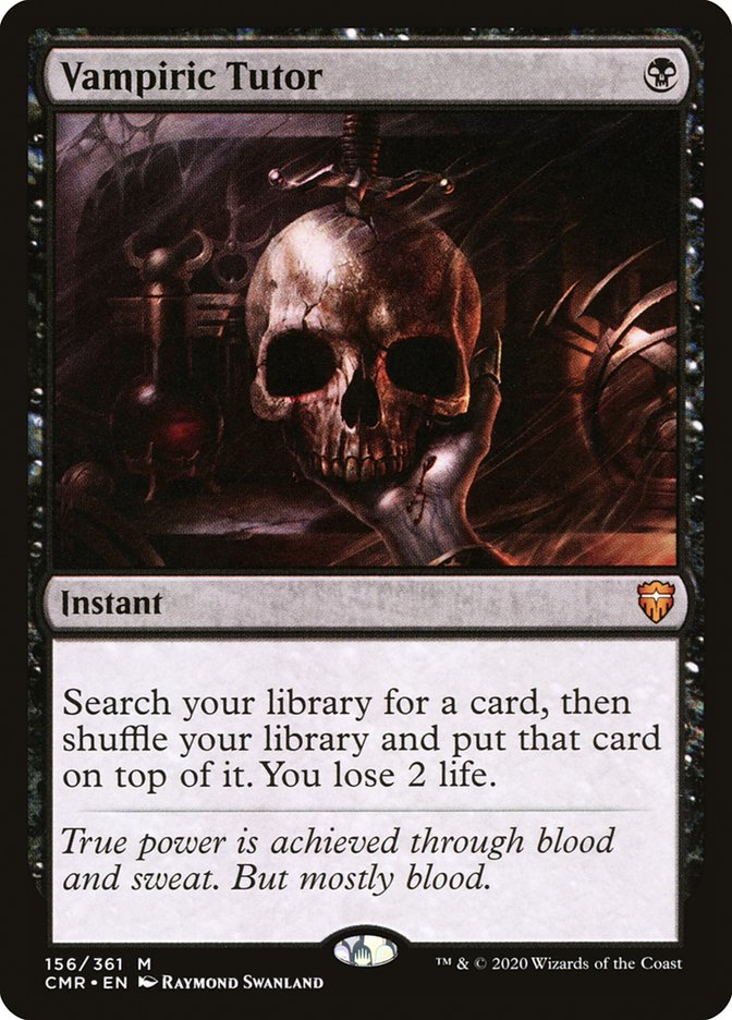 Vampiric Tutor [Commander Legends] | Webway Games