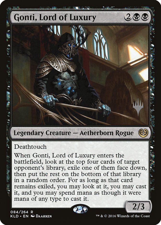Gonti, Lord of Luxury (Promo Pack) [Kaladesh Promos] | Webway Games