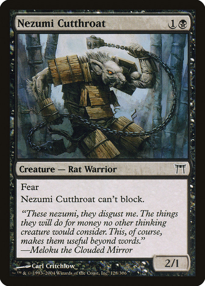 Nezumi Cutthroat [Champions of Kamigawa] | Webway Games