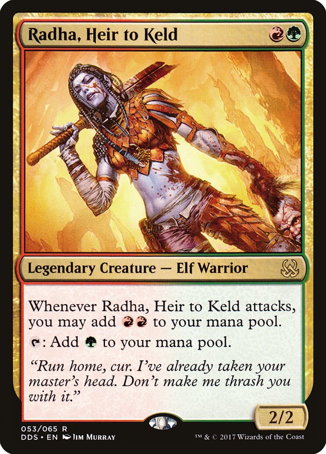 Radha, Heir to Keld [Duel Decks: Mind vs. Might] | Webway Games