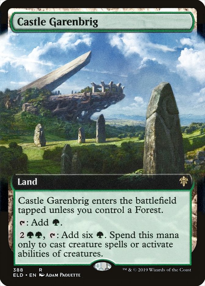 Castle Garenbrig (Extended Art) [Throne of Eldraine] | Webway Games