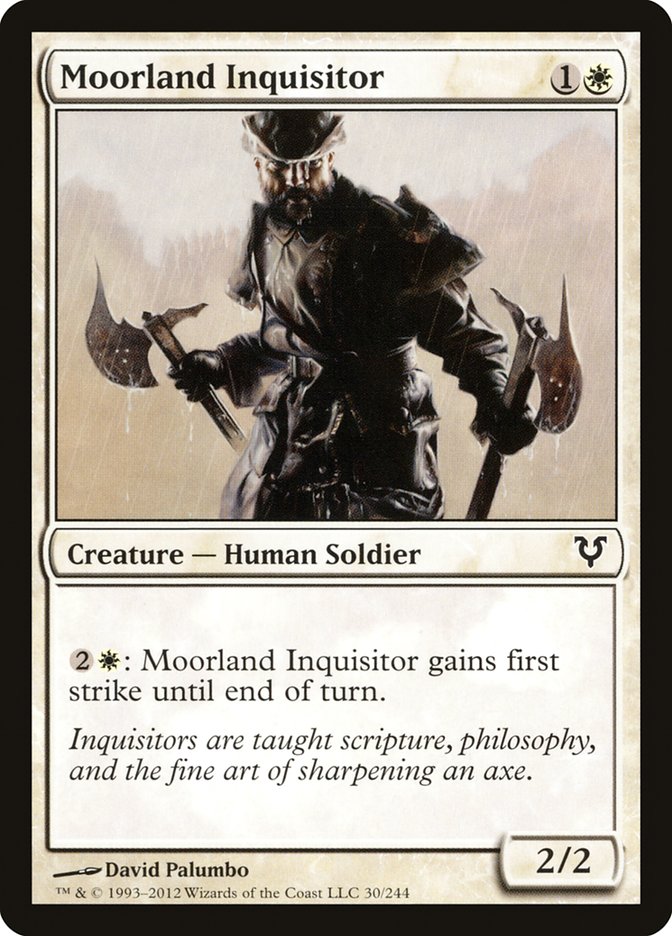 Moorland Inquisitor [Avacyn Restored] | Webway Games