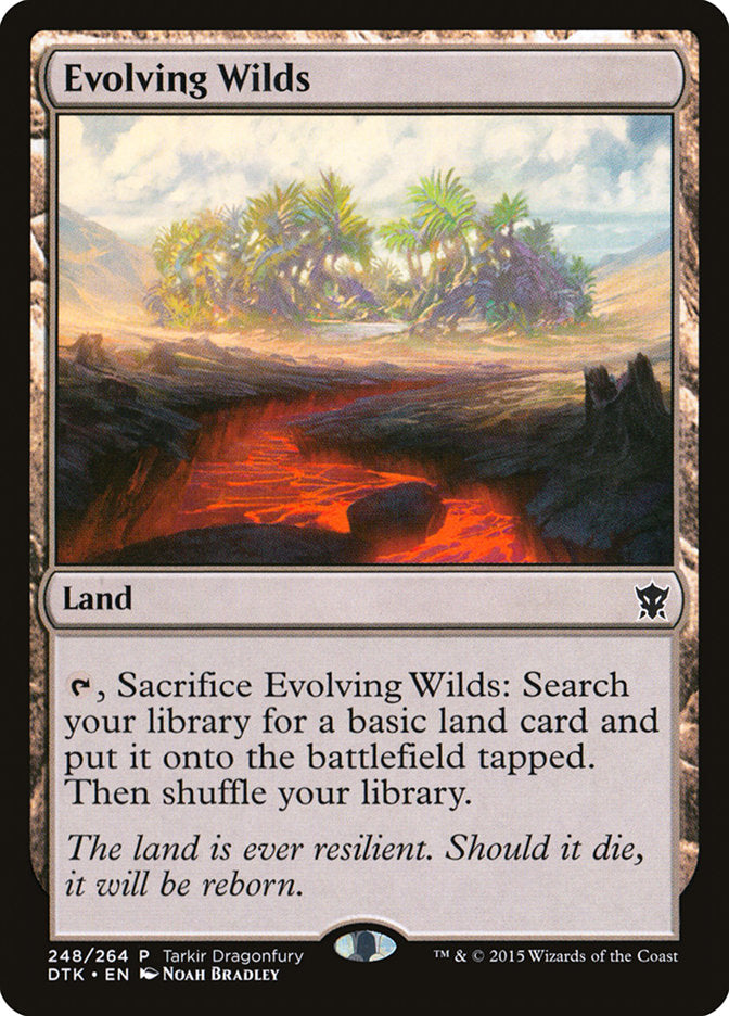 Evolving Wilds [Tarkir Dragonfury] | Webway Games