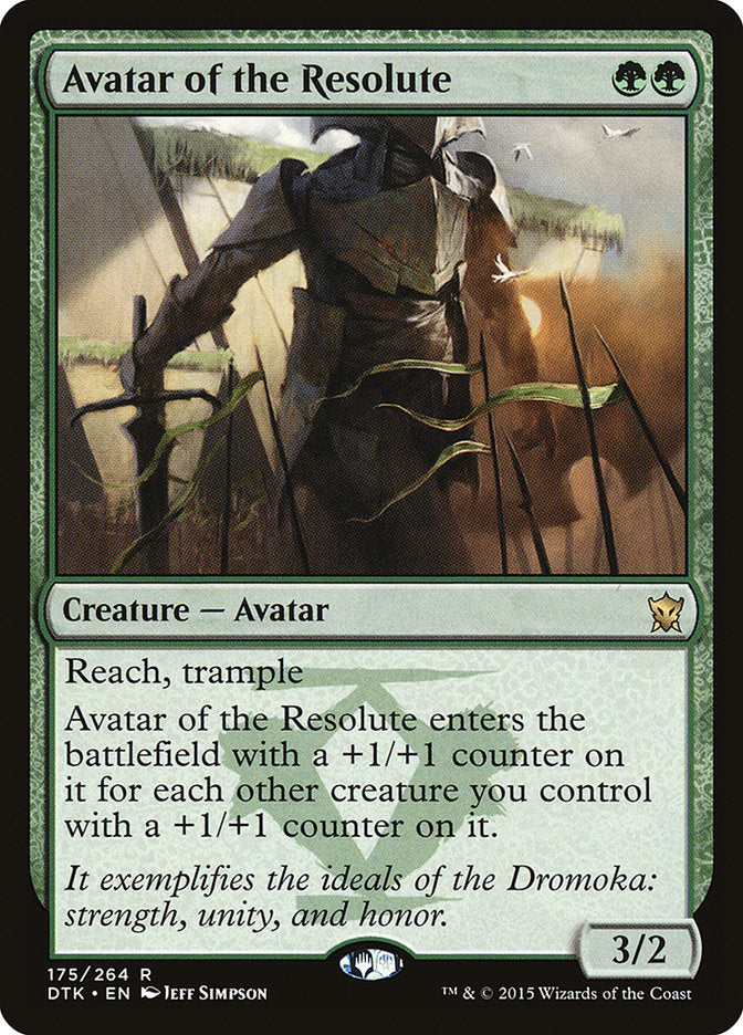 Avatar of the Resolute [Dragons of Tarkir] | Webway Games