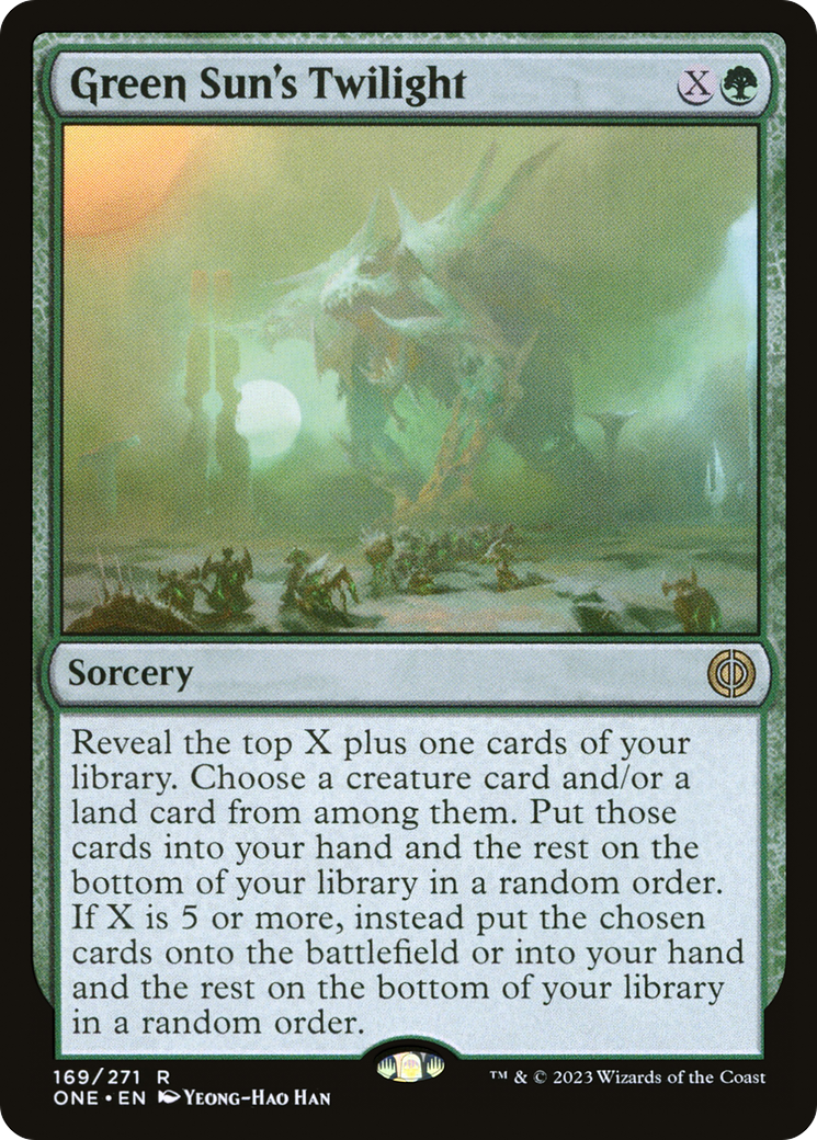 Green Sun's Twilight [Phyrexia: All Will Be One] | Webway Games