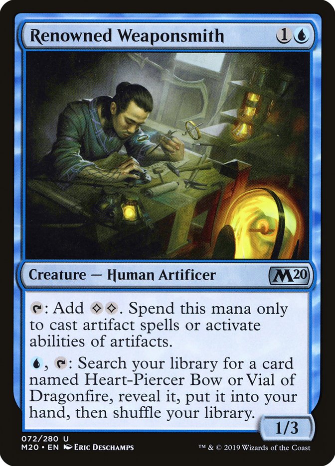 Renowned Weaponsmith [Core Set 2020] | Webway Games