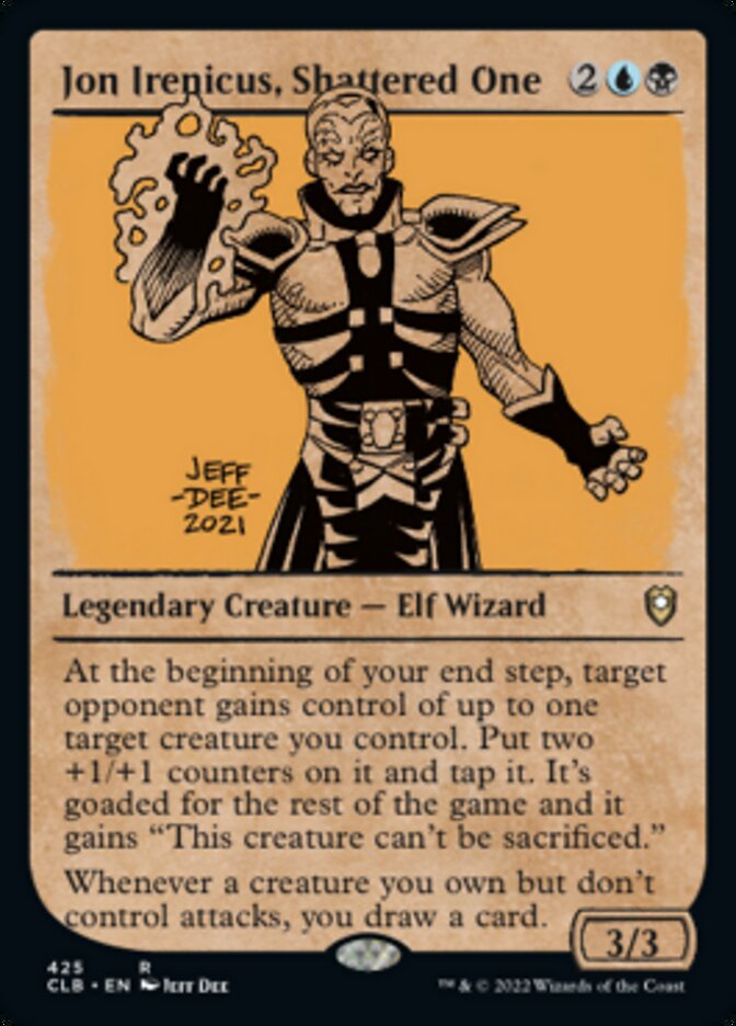 Jon Irenicus, Shattered One (Showcase) [Commander Legends: Battle for Baldur's Gate] | Webway Games