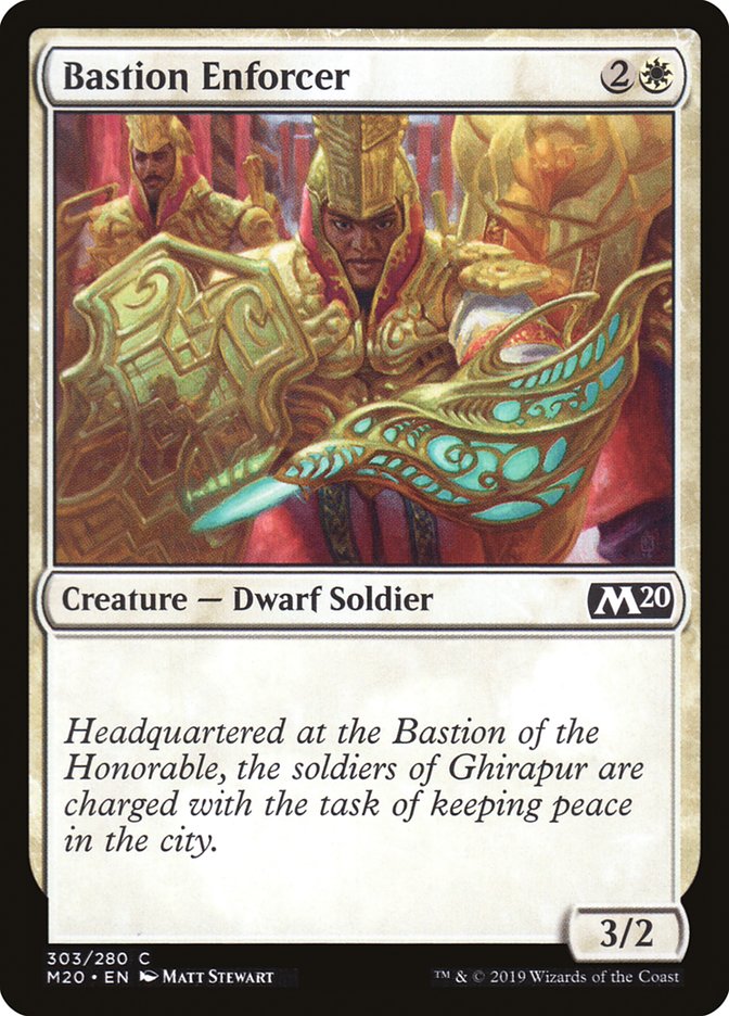 Bastion Enforcer [Core Set 2020] | Webway Games
