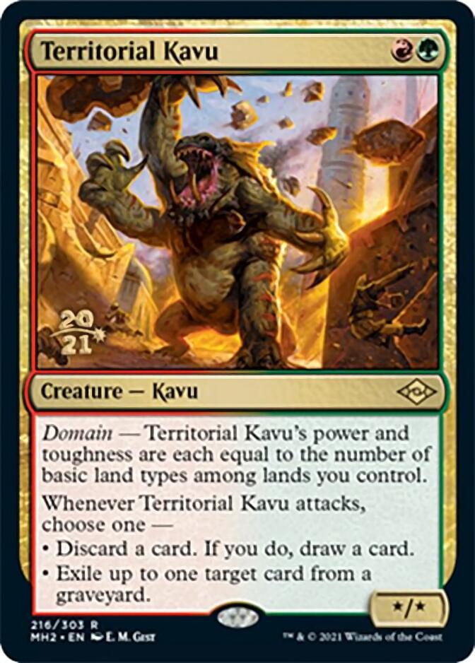 Territorial Kavu [Modern Horizons 2 Prerelease Promos] | Webway Games