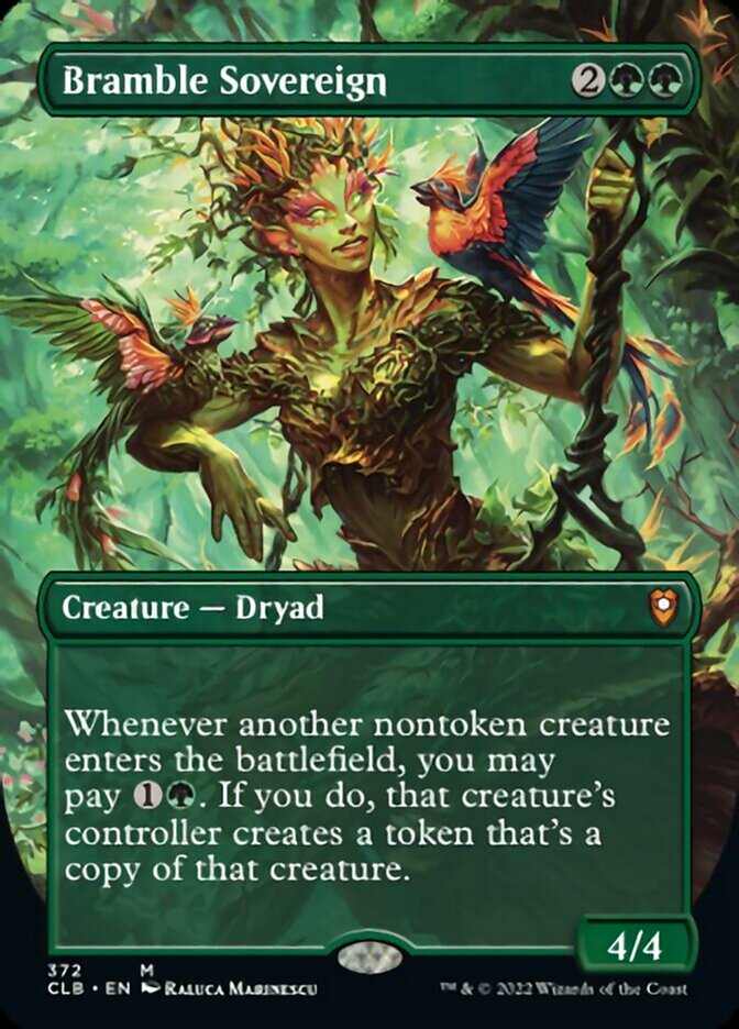 Bramble Sovereign (Borderless Alternate Art) [Commander Legends: Battle for Baldur's Gate] | Webway Games