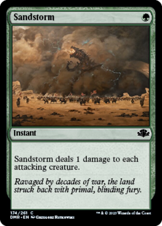 Sandstorm [Dominaria Remastered] | Webway Games