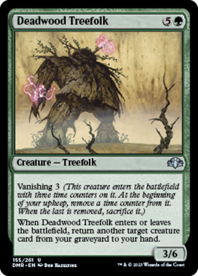Deadwood Treefolk [Dominaria Remastered] | Webway Games