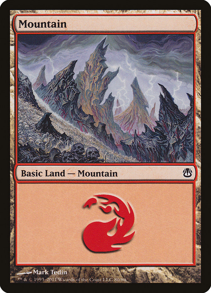 Mountain (#80) [Duel Decks: Ajani vs. Nicol Bolas] | Webway Games
