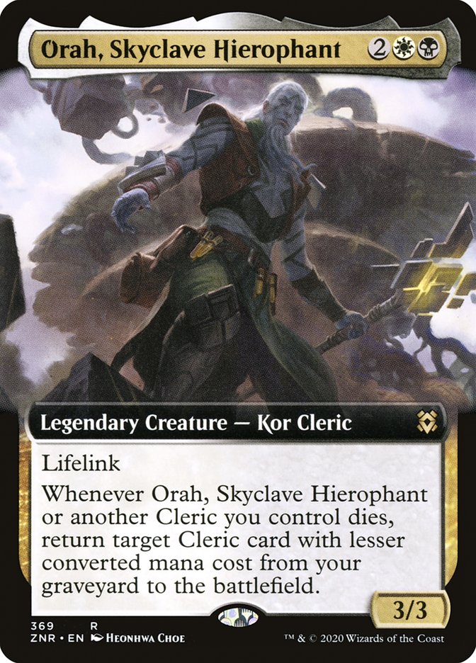 Orah, Skyclave Hierophant (Extended) [Zendikar Rising] | Webway Games