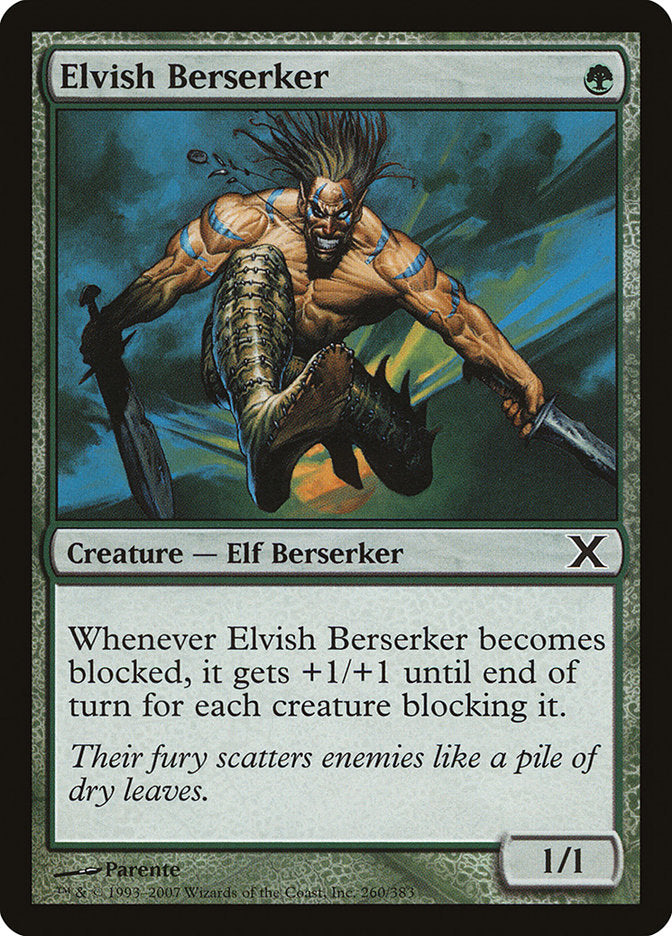 Elvish Berserker [Tenth Edition] | Webway Games