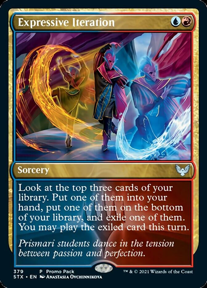 Expressive Iteration (Promo Pack) [Strixhaven: School of Mages] | Webway Games