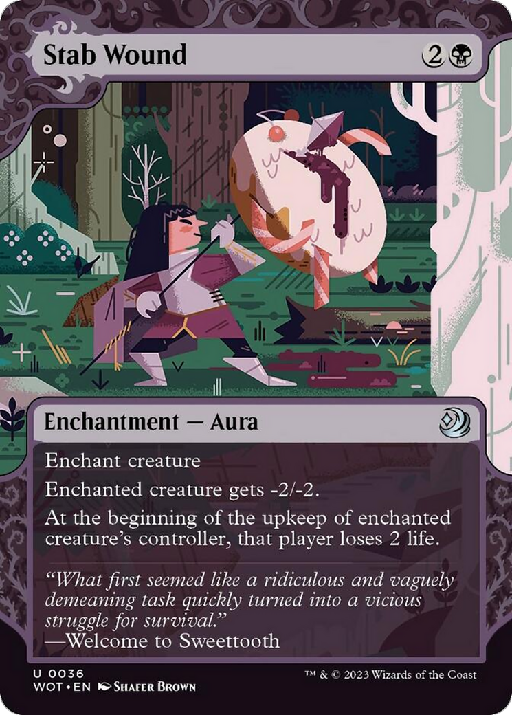 Stab Wound [Wilds of Eldraine: Enchanting Tales] | Webway Games