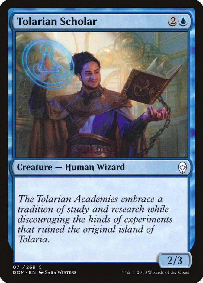 Tolarian Scholar [Dominaria] | Webway Games