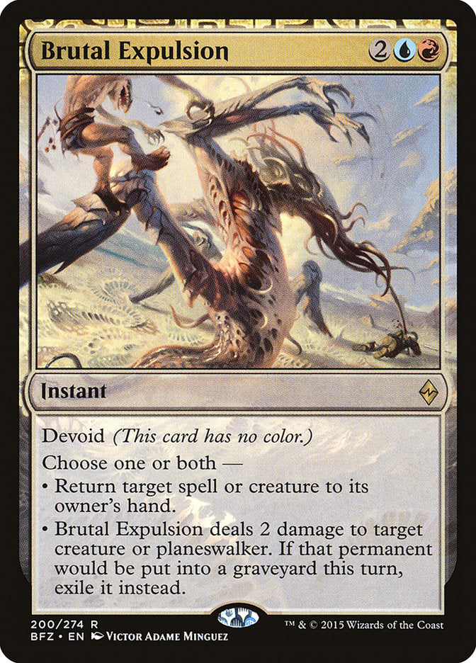 Brutal Expulsion [Battle for Zendikar] | Webway Games
