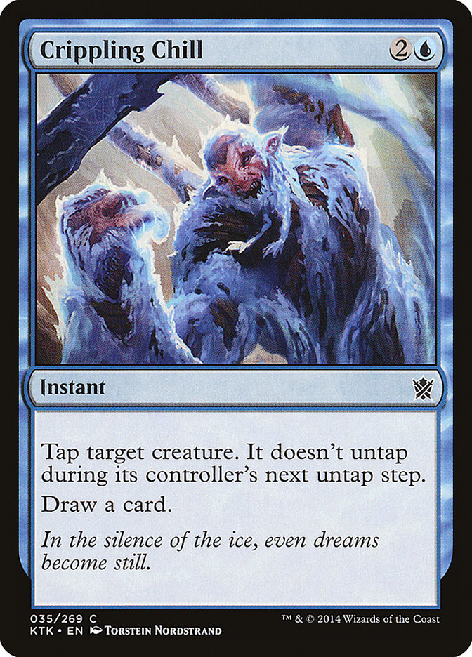 Crippling Chill [Khans of Tarkir] | Webway Games