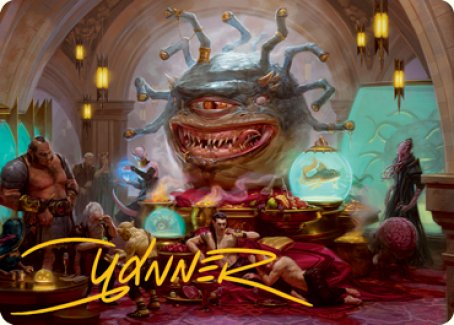 Xanathar, Guild Kingpin Art Card (Gold-Stamped Signature) [Dungeons & Dragons: Adventures in the Forgotten Realms Art Series] | Webway Games