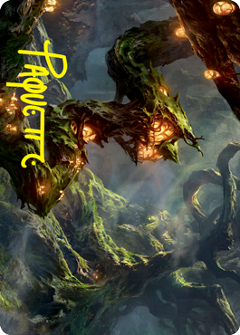 Forest Art Card (Gold-Stamped Signature) [Strixhaven: School of Mages Art Series] | Webway Games