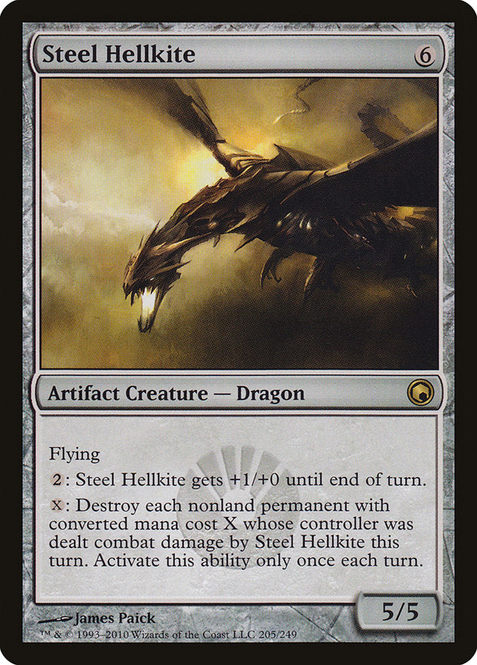 Steel Hellkite [Scars of Mirrodin] | Webway Games