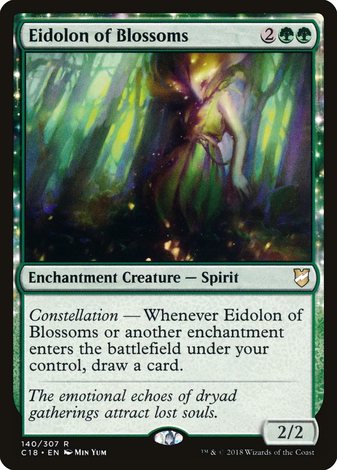 Eidolon of Blossoms [Commander 2018] | Webway Games