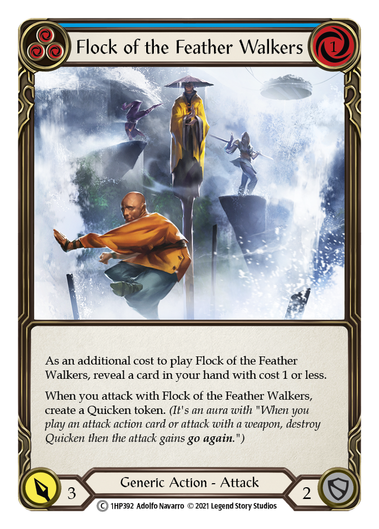 Flock of the Feather Walkers (Blue) [1HP392] | Webway Games