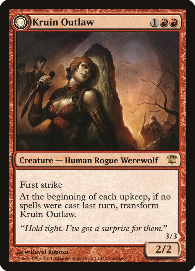 Kruin Outlaw // Terror of Kruin Pass [Innistrad] | Webway Games