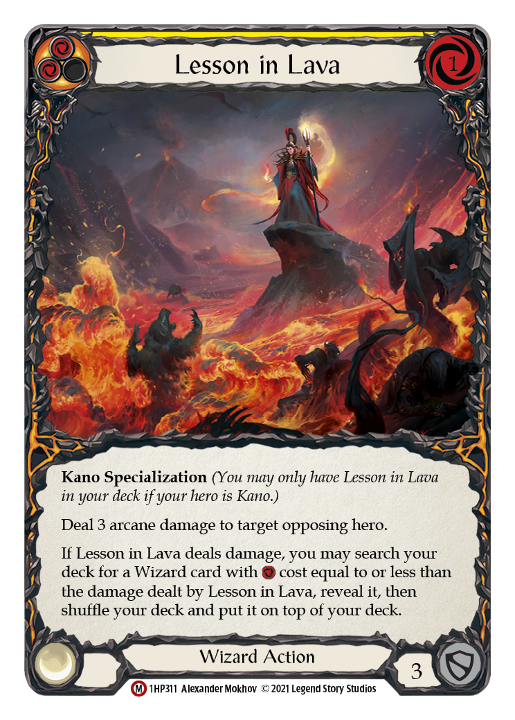 Lesson in Lava [1HP311] | Webway Games