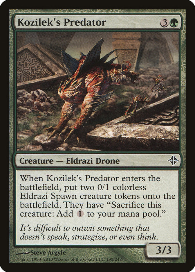 Kozilek's Predator [Rise of the Eldrazi] | Webway Games