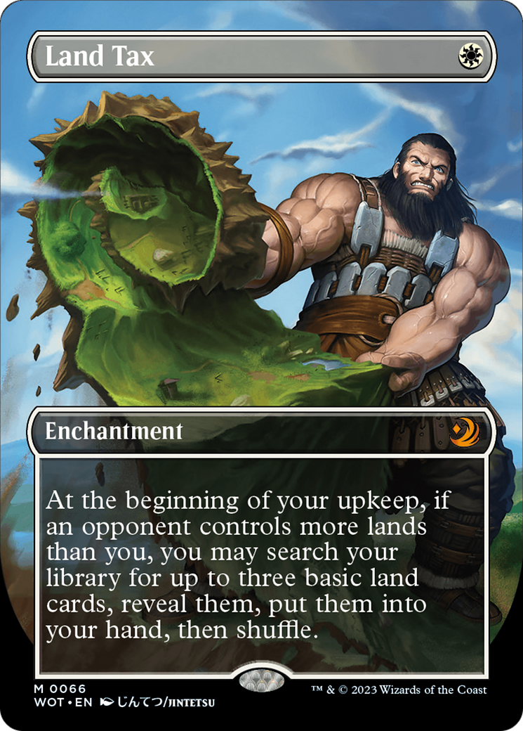 Land Tax (Anime Borderless) [Wilds of Eldraine: Enchanting Tales] | Webway Games