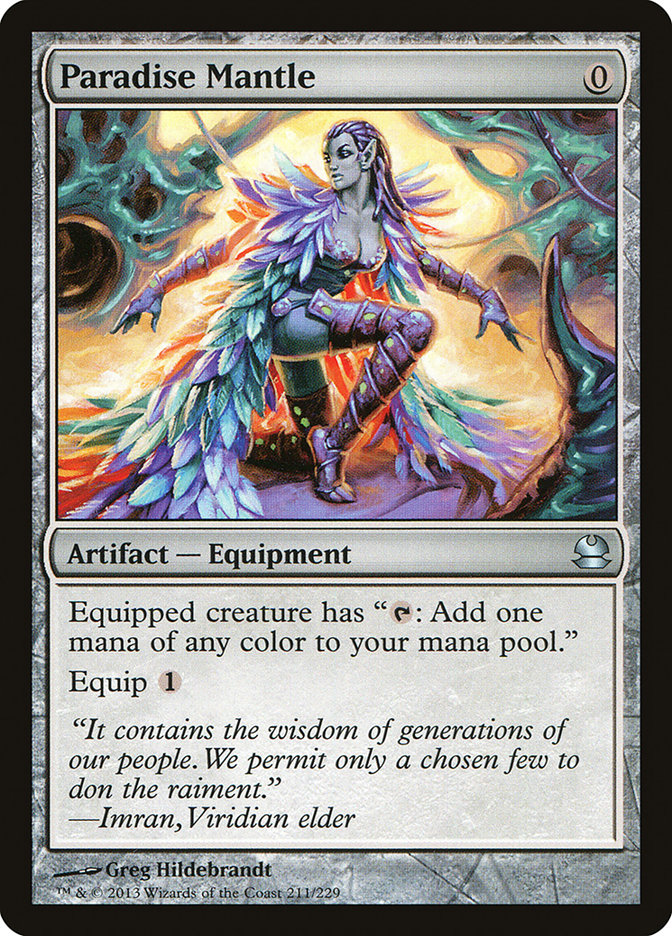 Paradise Mantle [Modern Masters] | Webway Games
