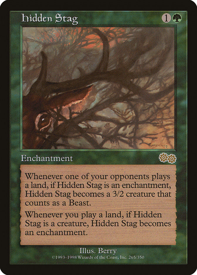 Hidden Stag [Urza's Saga] | Webway Games