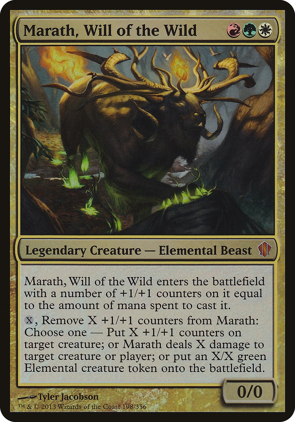 Marath, Will of the Wild (Commander 2013) [Commander 2013 Oversized] | Webway Games
