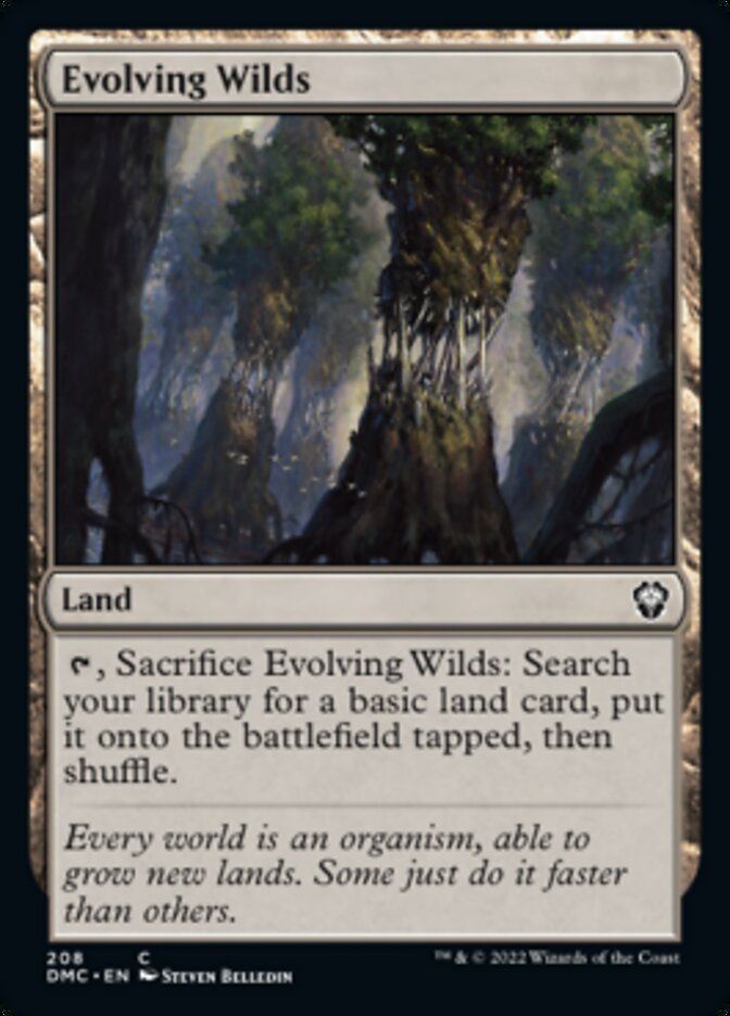 Evolving Wilds [Dominaria United Commander] | Webway Games