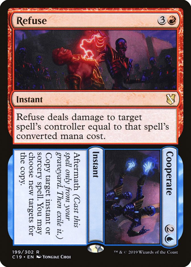 Refuse // Cooperate [Commander 2019] | Webway Games