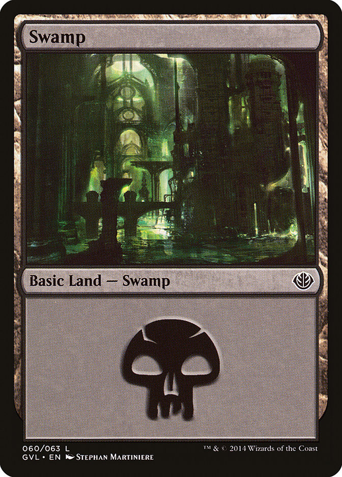 Swamp (60) (Garruk vs. Liliana) [Duel Decks Anthology] | Webway Games