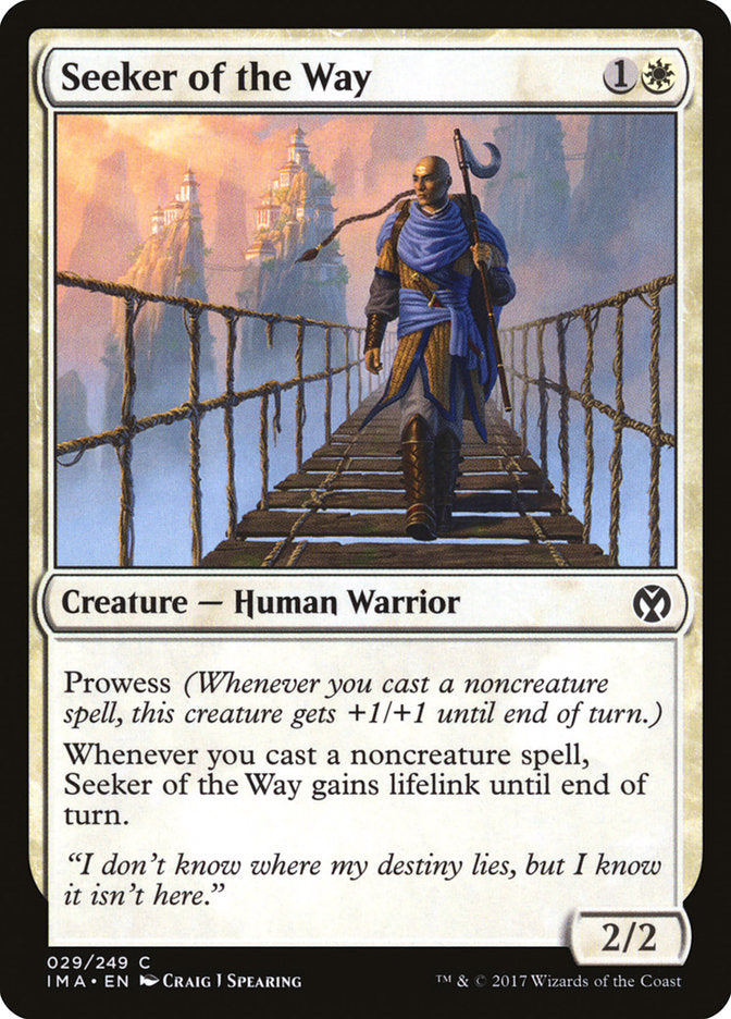 Seeker of the Way [Iconic Masters] | Webway Games