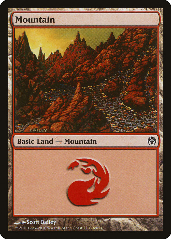 Mountain (#69) [Duel Decks: Phyrexia vs. the Coalition] | Webway Games