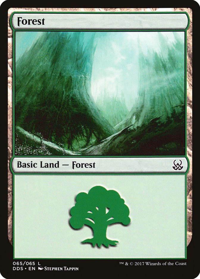 Forest (65) [Duel Decks: Mind vs. Might] | Webway Games
