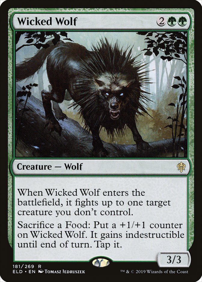 Wicked Wolf [Throne of Eldraine] | Webway Games