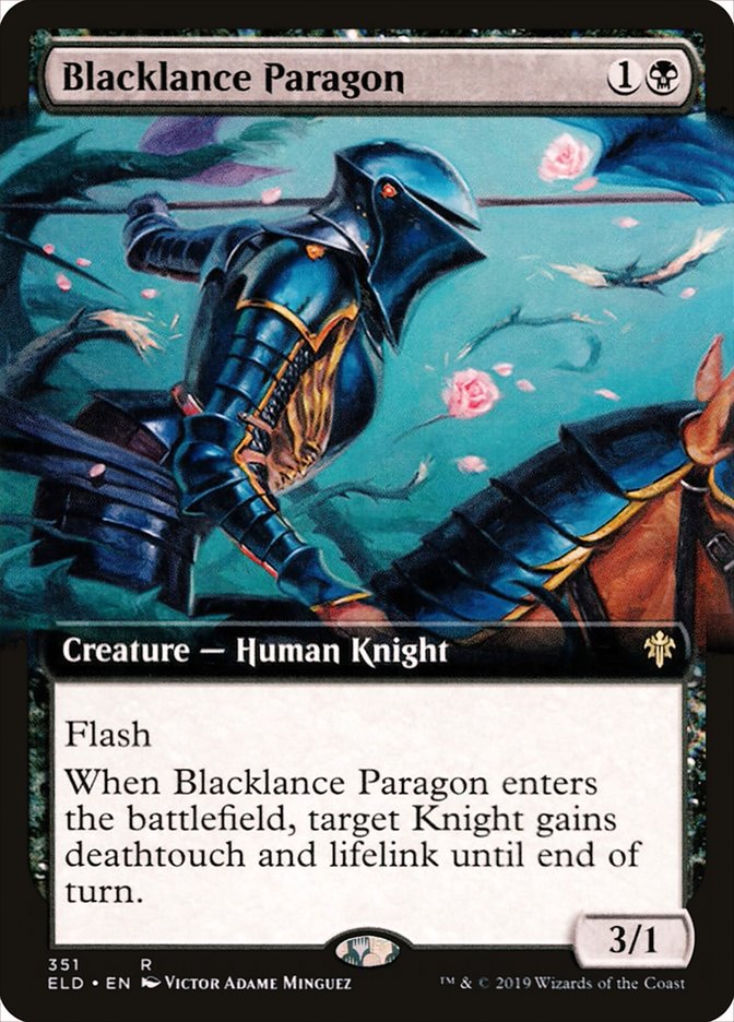Blacklance Paragon (Extended Art) [Throne of Eldraine] | Webway Games
