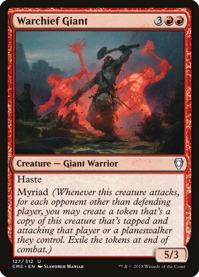 Warchief Giant [Commander Anthology Volume II] | Webway Games
