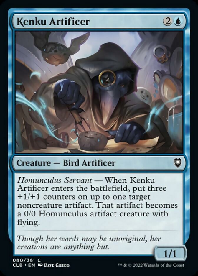 Kenku Artificer [Commander Legends: Battle for Baldur's Gate] | Webway Games