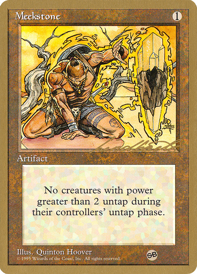 Meekstone (Leon Lindback) (SB) [Pro Tour Collector Set] | Webway Games